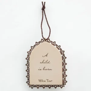 Willow Tree Christmas | Holy Family Metal-Edged Ornament