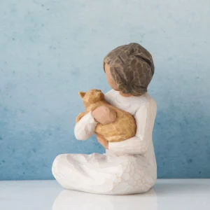 Willow Tree Pets | Kindness (Girl, Darker Skin Tone And Hair Color)