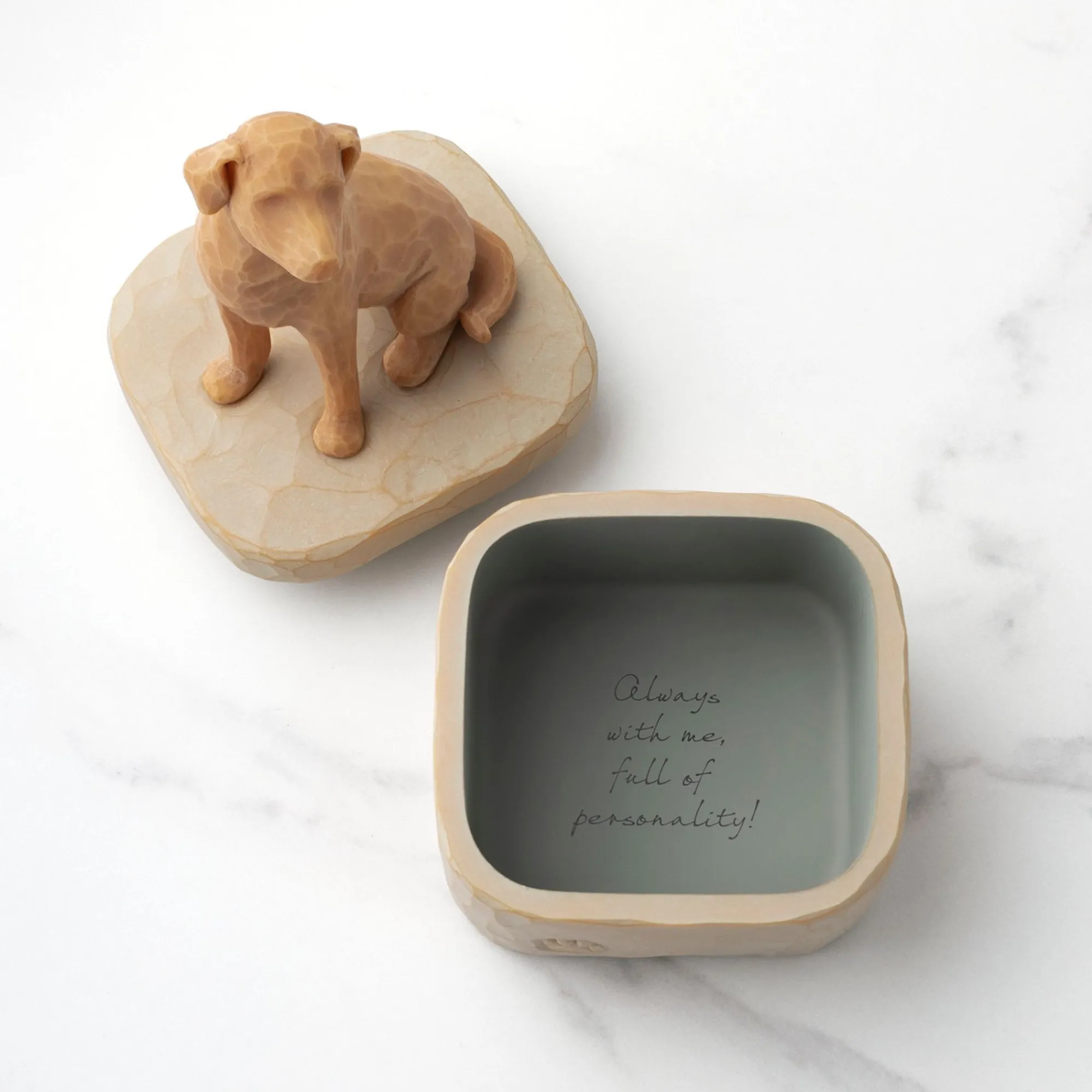 love_my_dog_golden_keepsa_3.webp Willow Tree Pets | Love My Dog (Golden) Keepsake Box