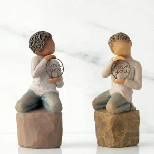 Willow Tree Grandparents | Love You Too (Darker Skin)