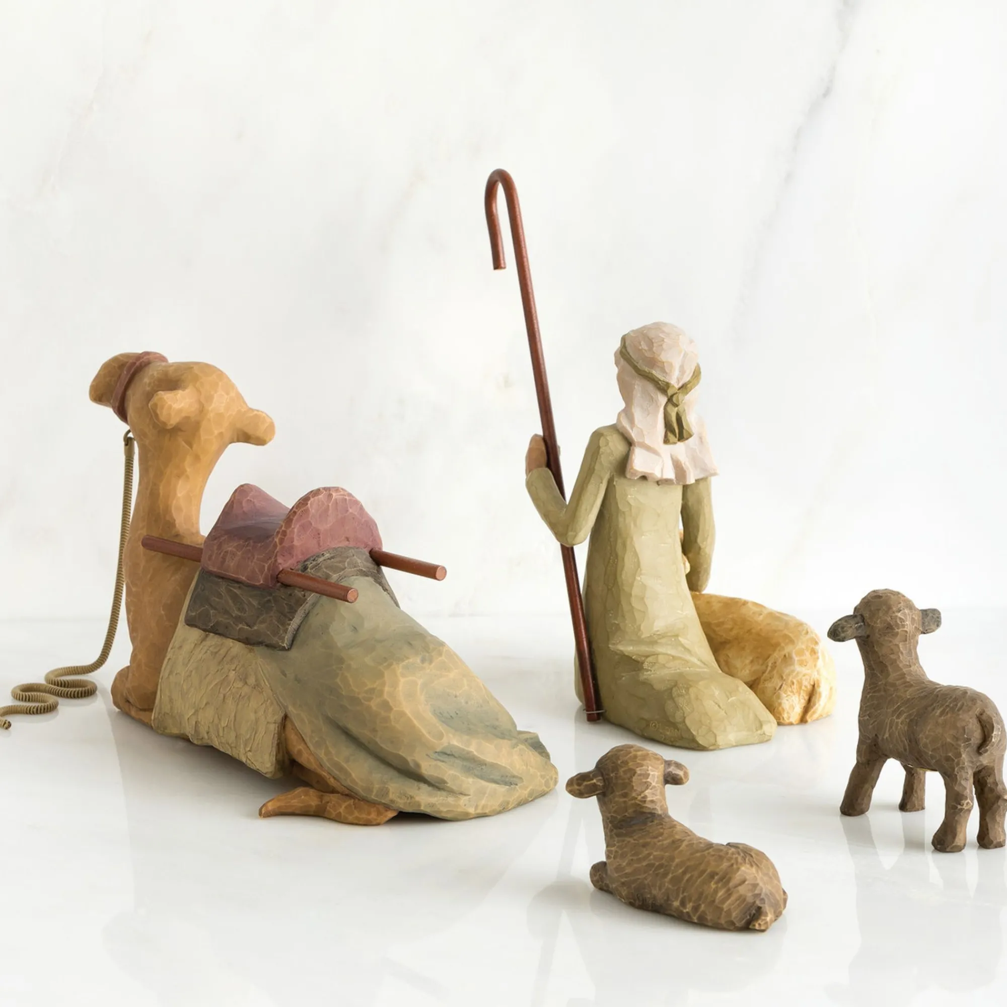 shepherd_and_stable_anima_1.webp Willow Tree Christmas | Shepherd And Stable Animals