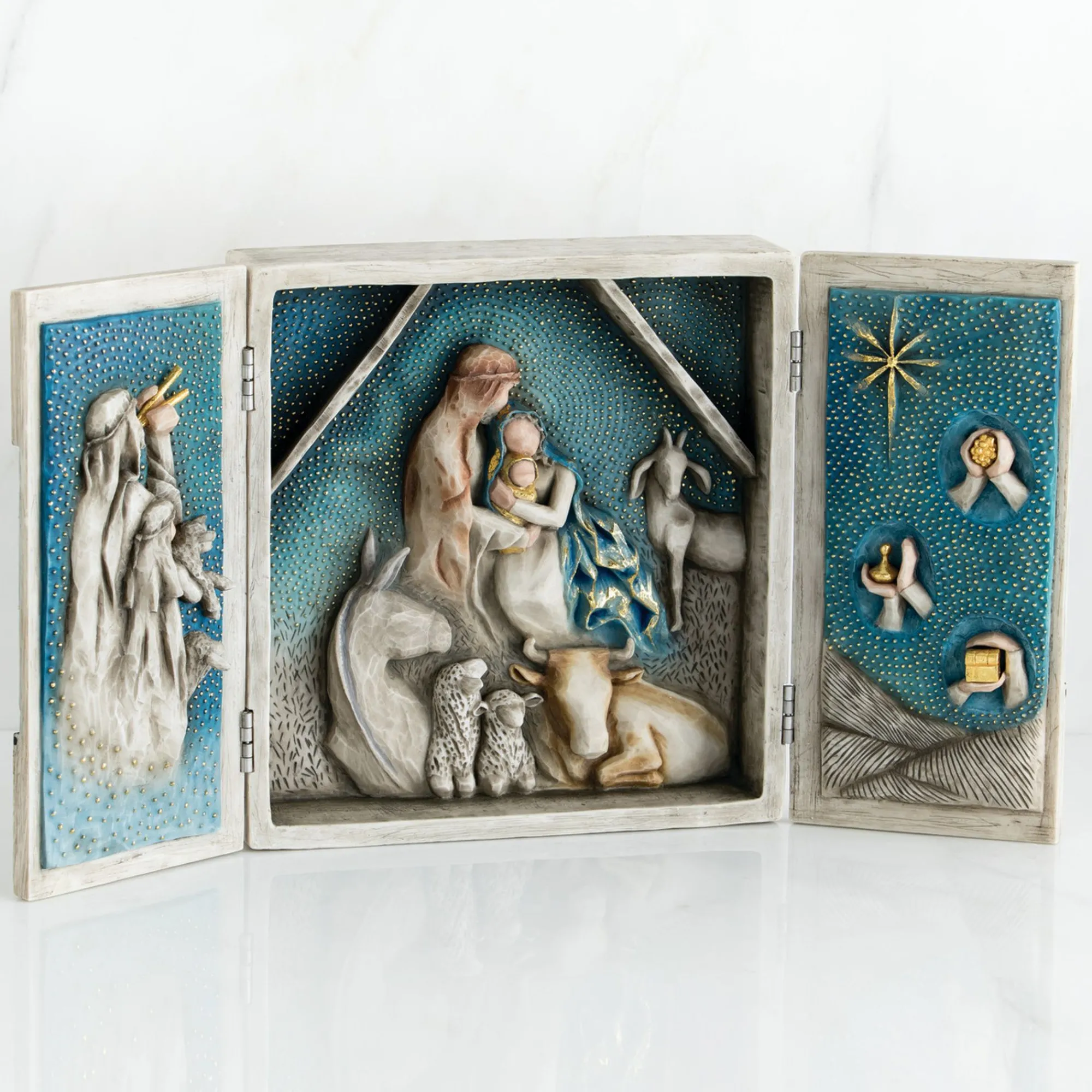 starry_night_nativity_1.webp Willow Tree Christmas | Starry Night Nativity
