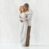 Willow Tree Couples | Together (Woman: Lighter Skin, Man: Darker Skin)