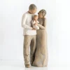 Willow Tree Adult & Child | We Are Three (Darker Skin Tones And Hair Color)